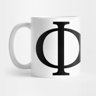 Black Phi Mug